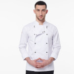 ABRI_Men’s Chef Jacket NAPOLI_WHITE