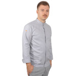 ABRI_Men’s Chef Jacket EUROPE_GRAY